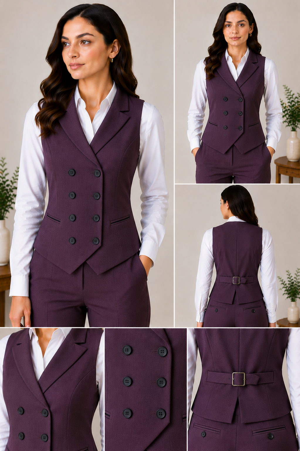 Tailored Elegance Plum